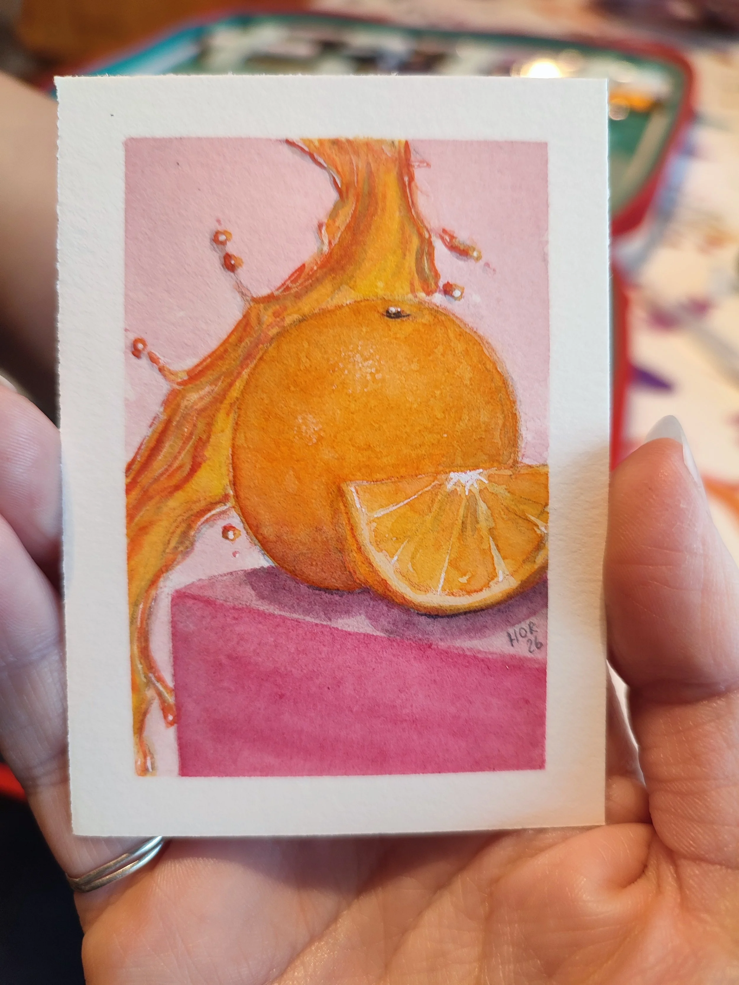 ACEO mini collectable art card