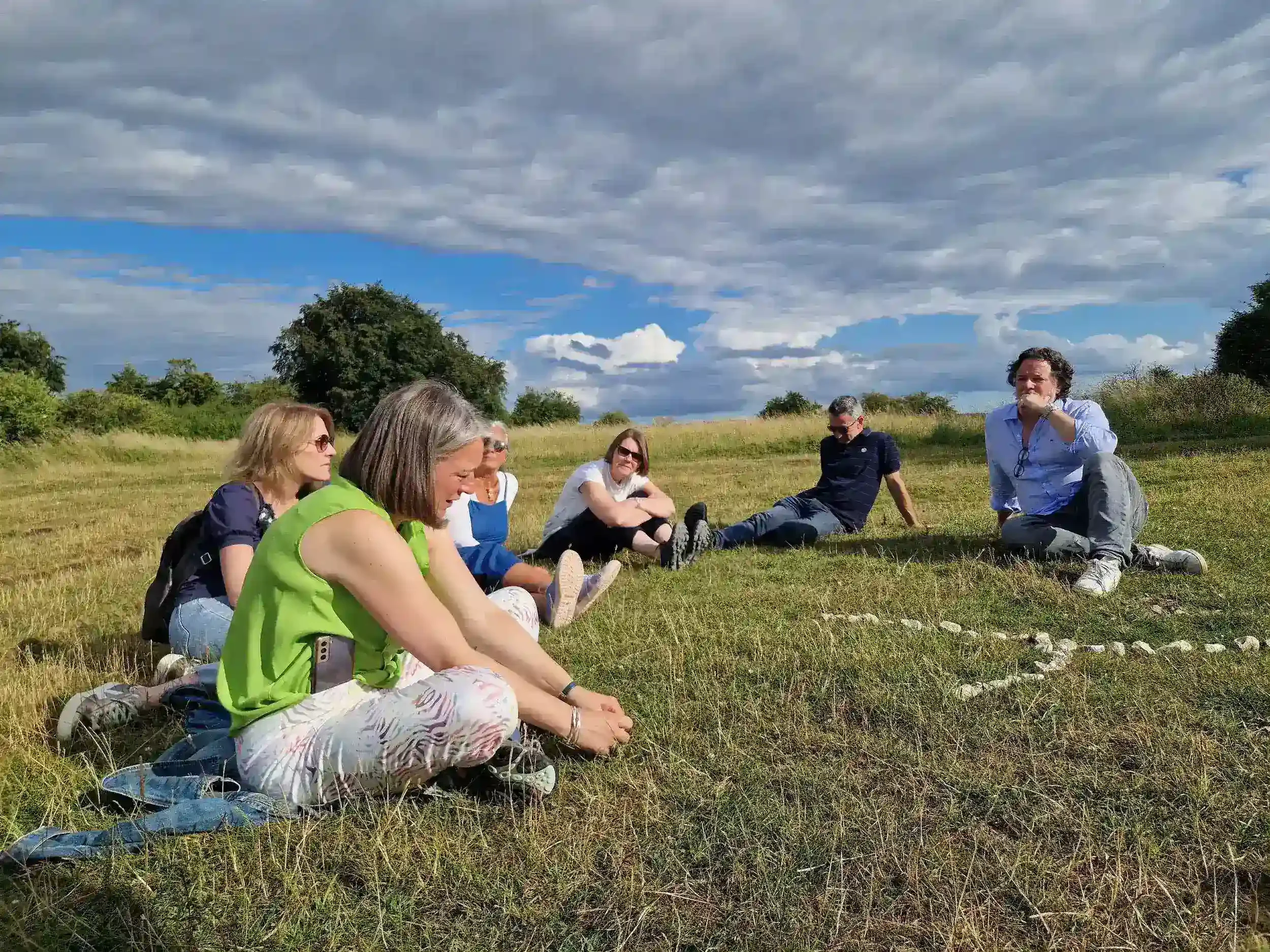 A group at an Annual Team Coaching Studio Retreat