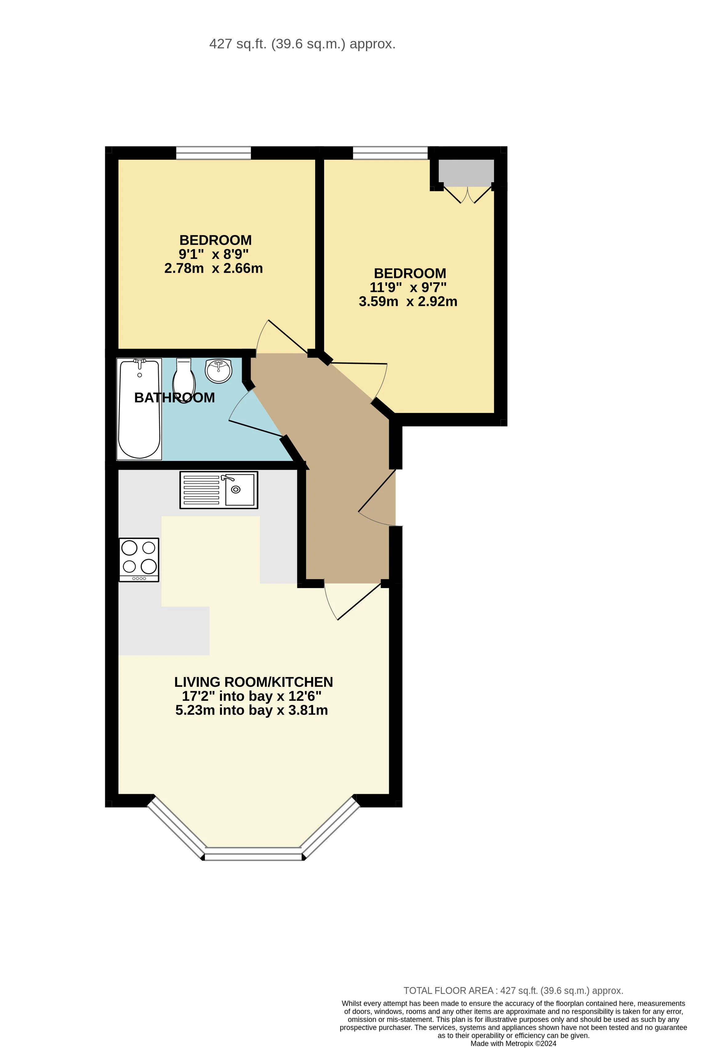 Flat 1, 295 Brownhill Road - Floorplan.jpg
