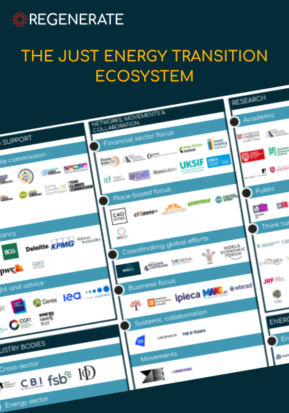 The Just Energy Transition Ecosystem