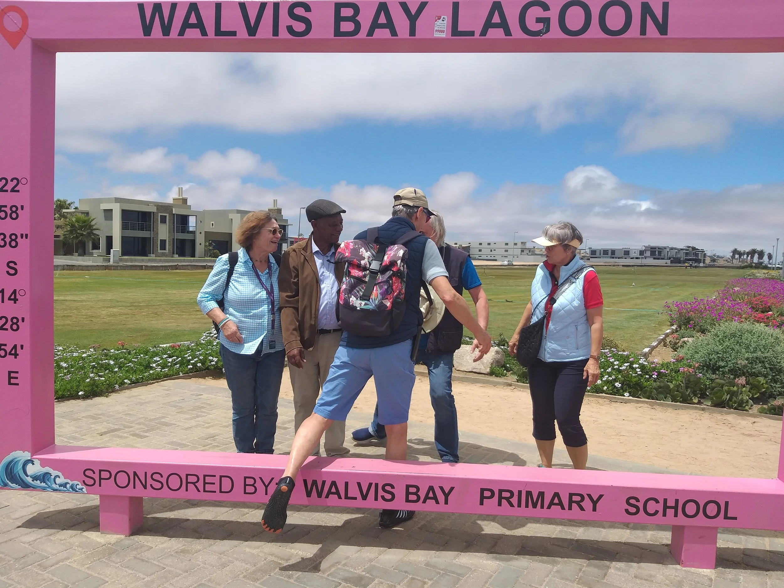 Get to see Flamingos and other birds