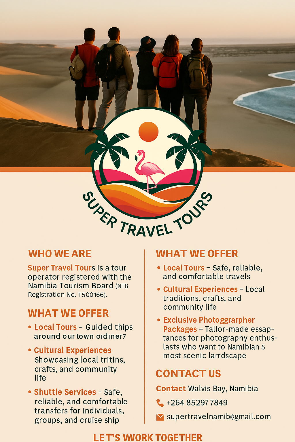 Super Travel Tours in Walvis bay