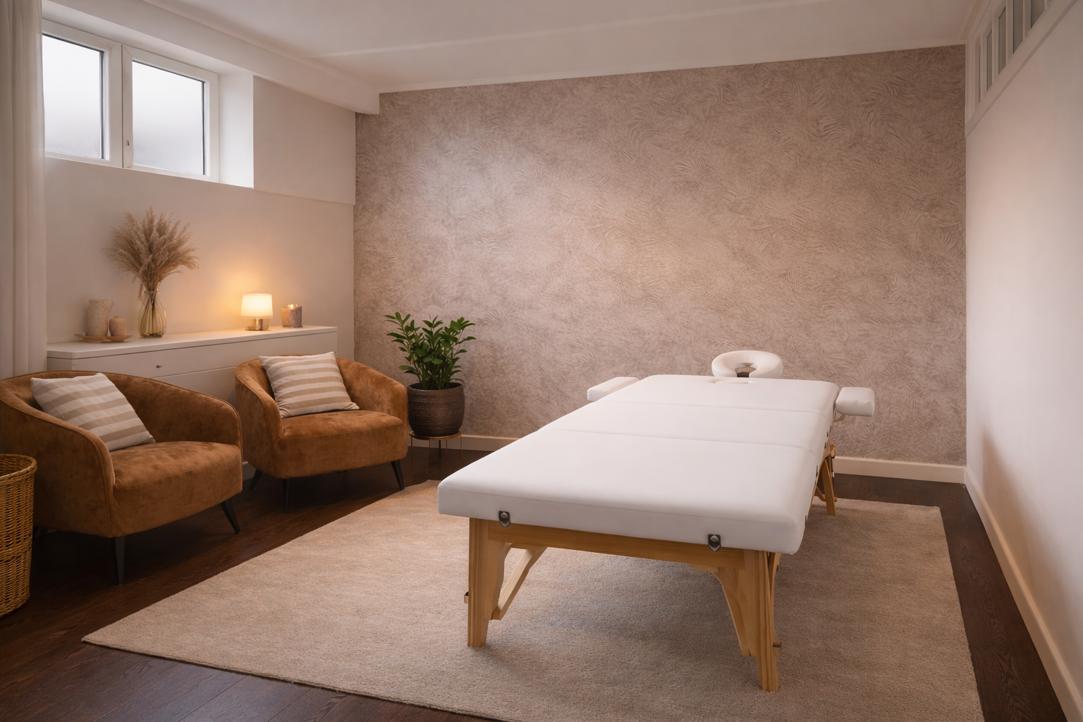 Behandelruimte van Praktijk voor keizersnedebehandelingen in Apeldoorn