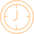 Horloge analogique affichant 8:00