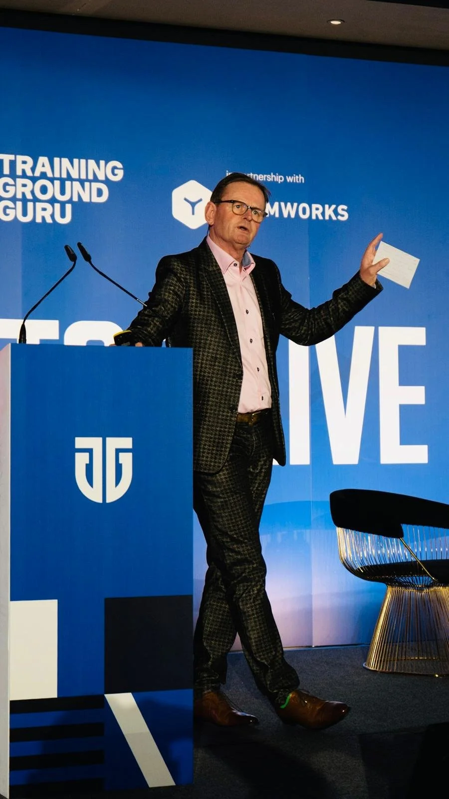 Speaking at TGG Live '25