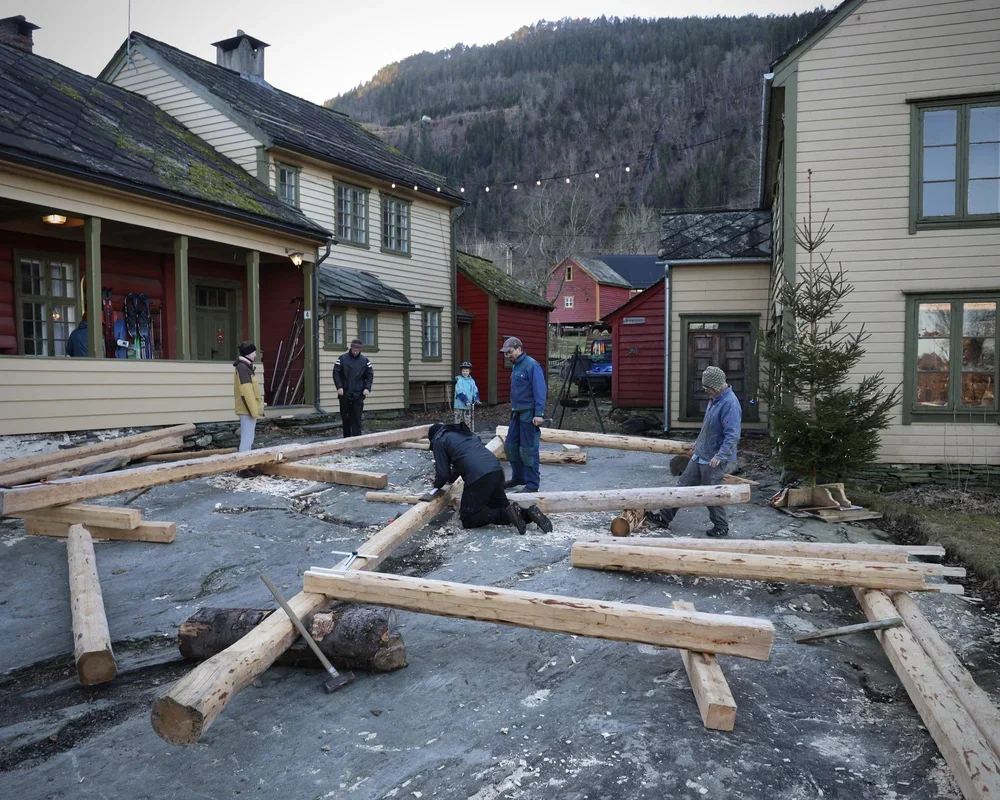 Grindbyggkurs prestegården i Vikøy