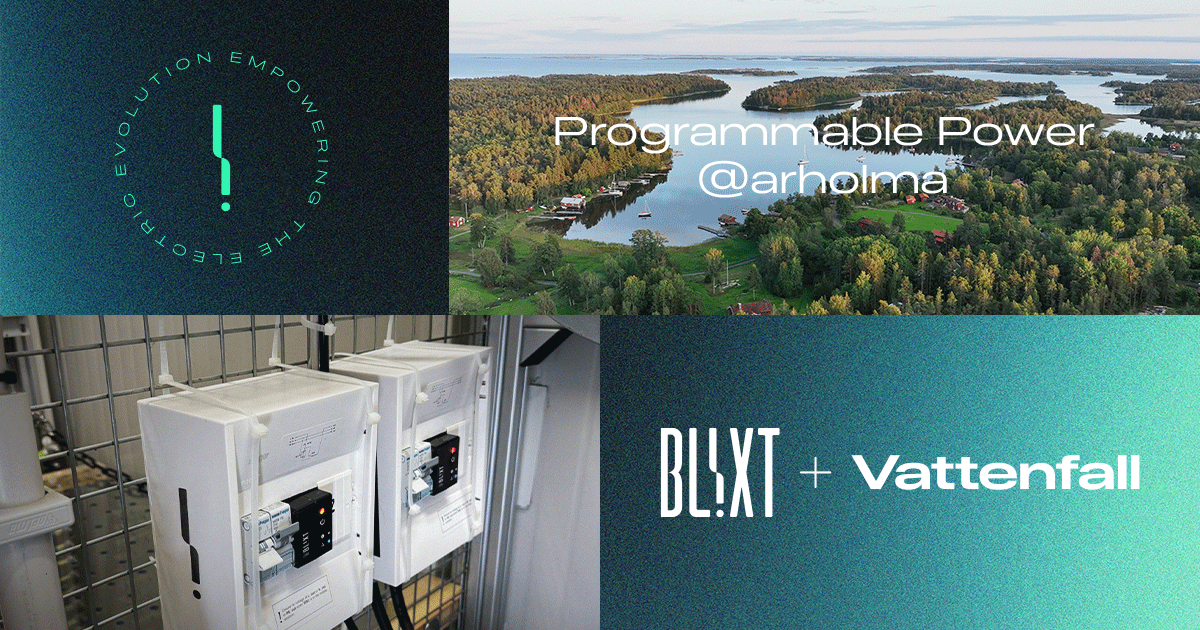 BL!XT and Vattenfall partner to strengthen grid resilience and flexibility