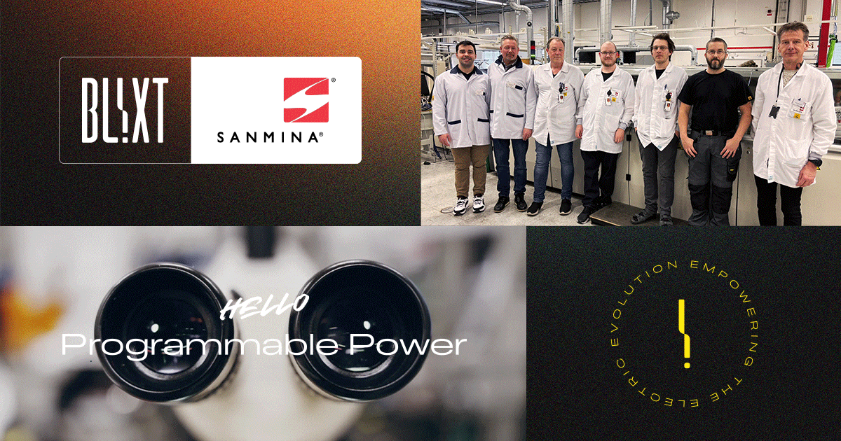BL!XT expands collaboration with Sanmina through commercial agreement