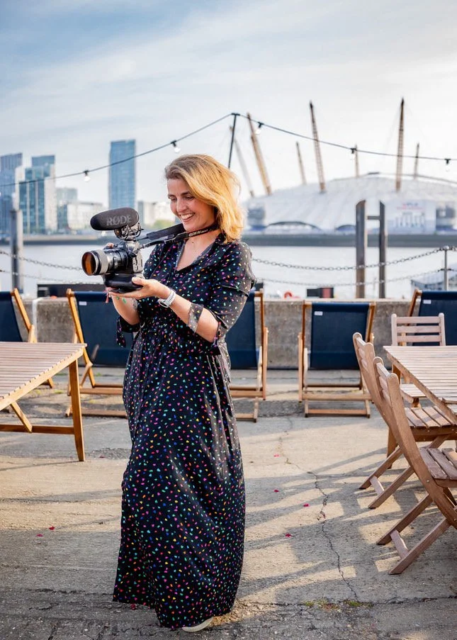 A quiet preparation moment filmed by a wedding videographer in the UK.