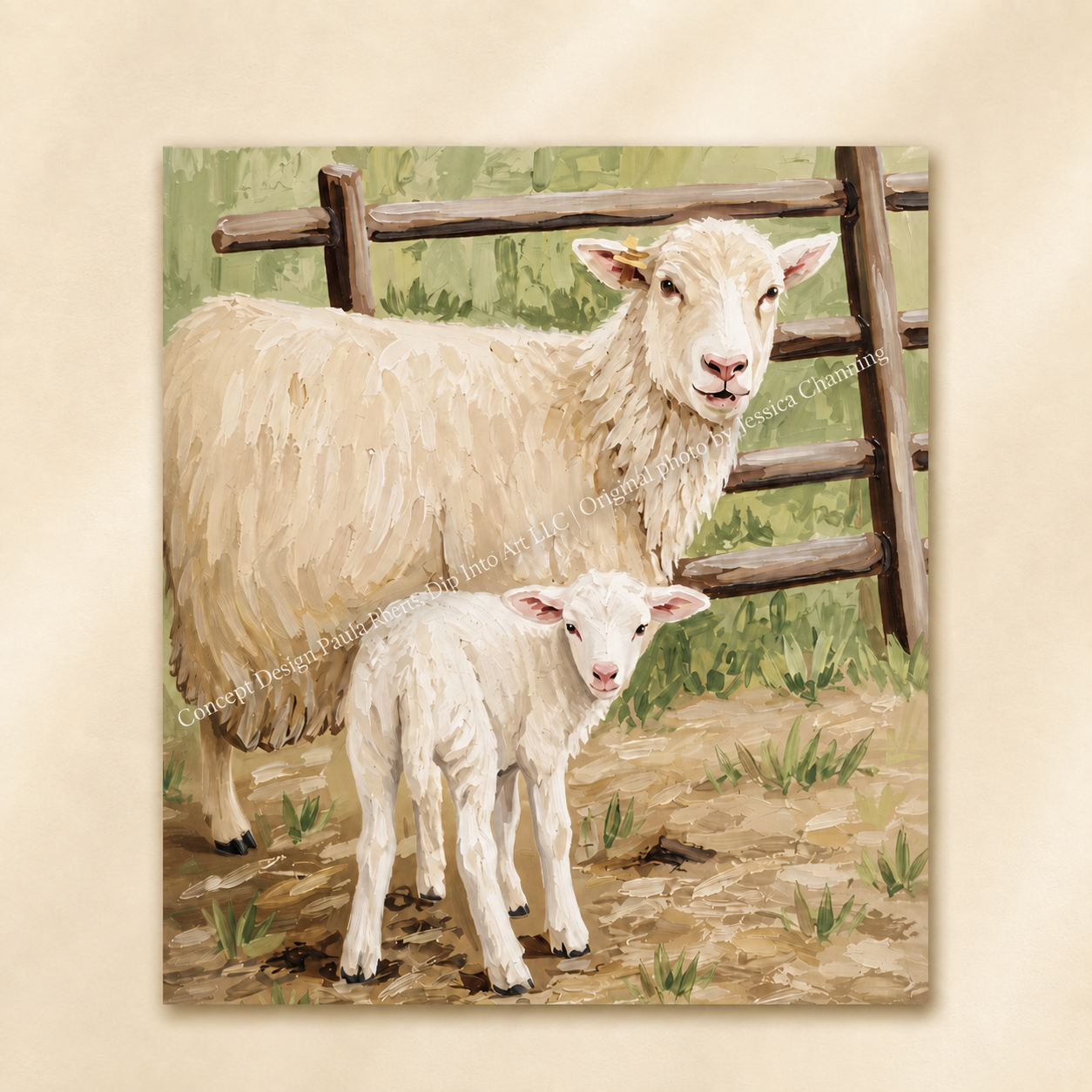 “Clermont’s Gentle Pair" | In-Person | Painting part of Clermont’s Agricultural Story