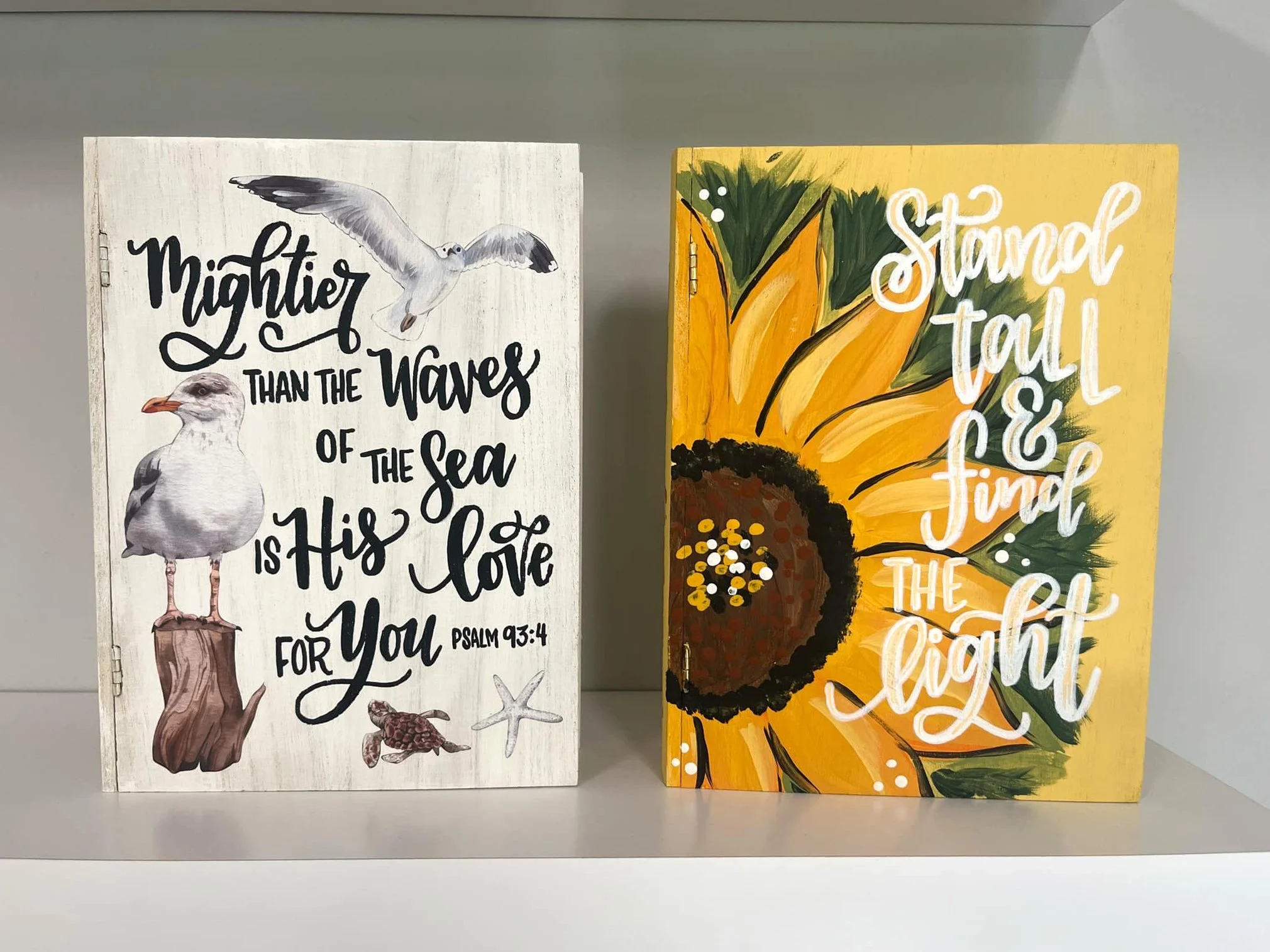 Paint Your Own Wooden Keepsake Book Box