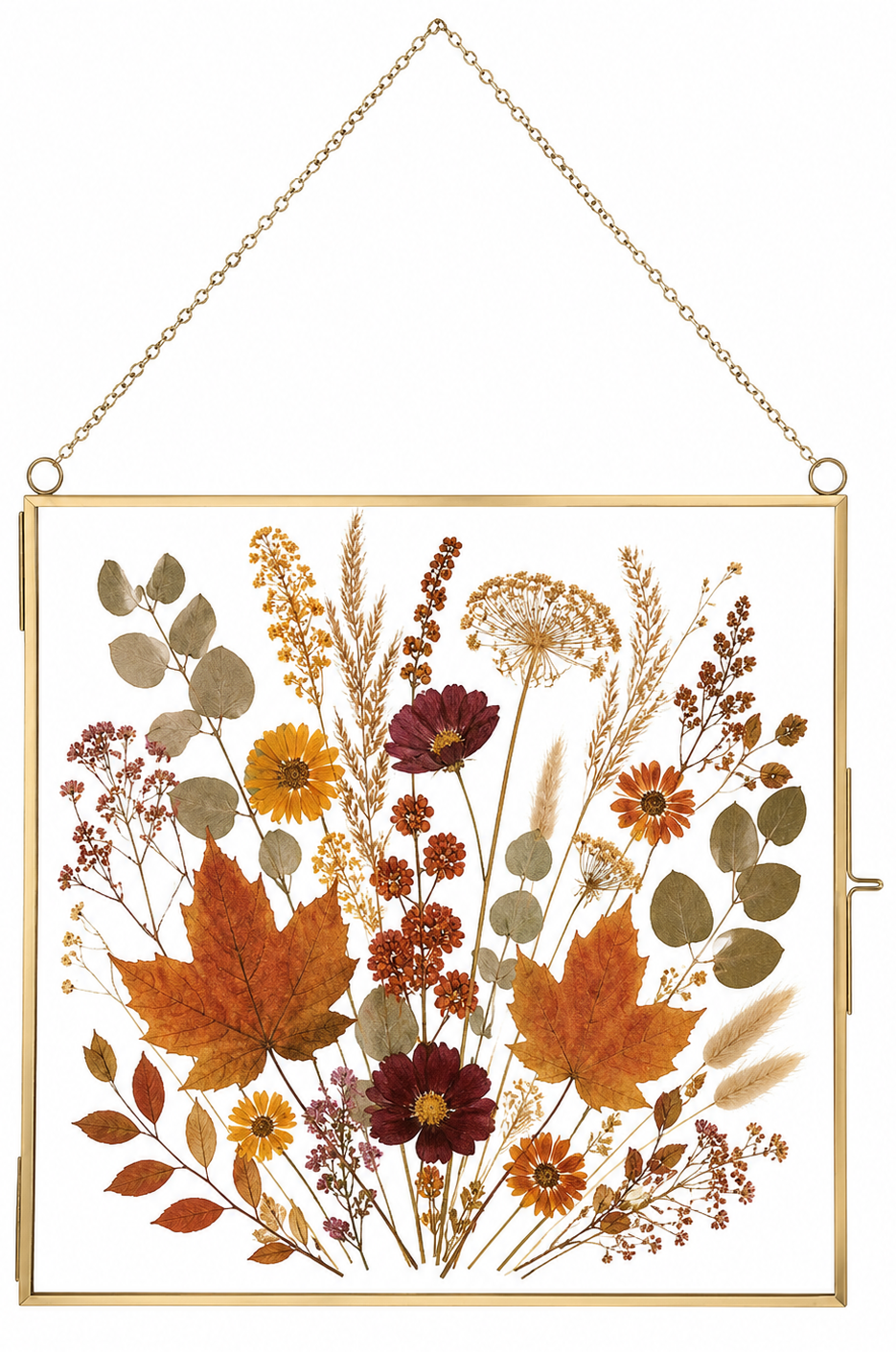Pressed Petals & Autumn Leaves at Clermont Farm