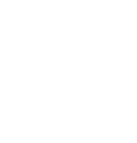 Hand holding a trophy with stars and laurel leaves surrounding it, in black and white.