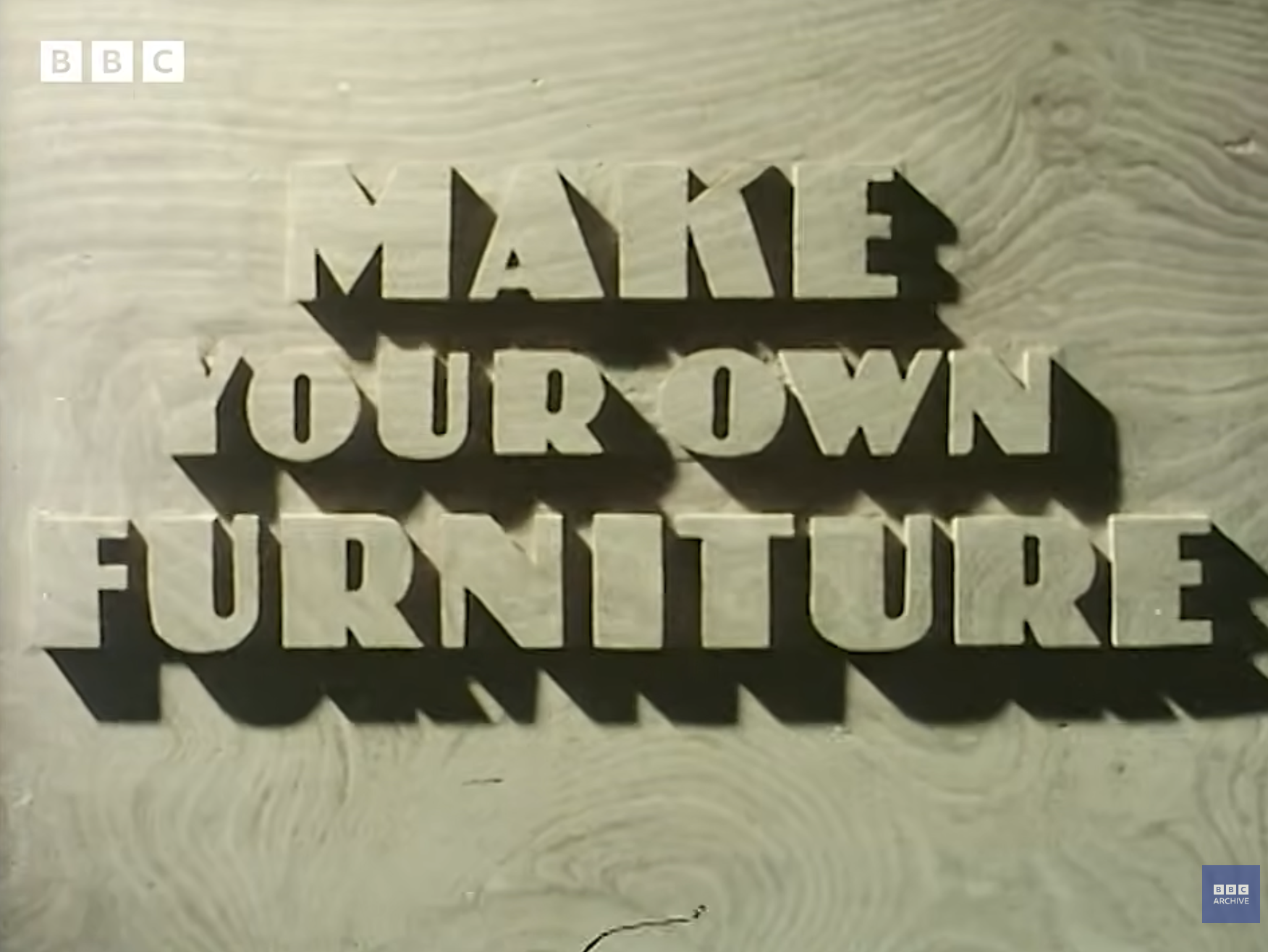 Make-it-yourself: BBC Shelves