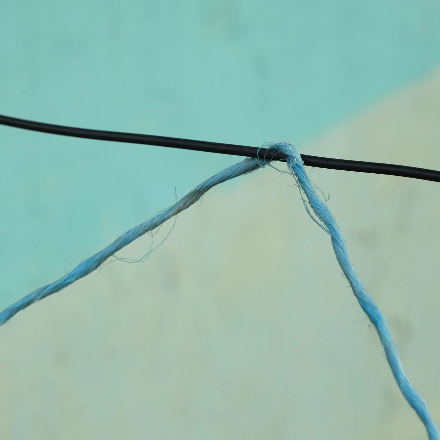 Blue String