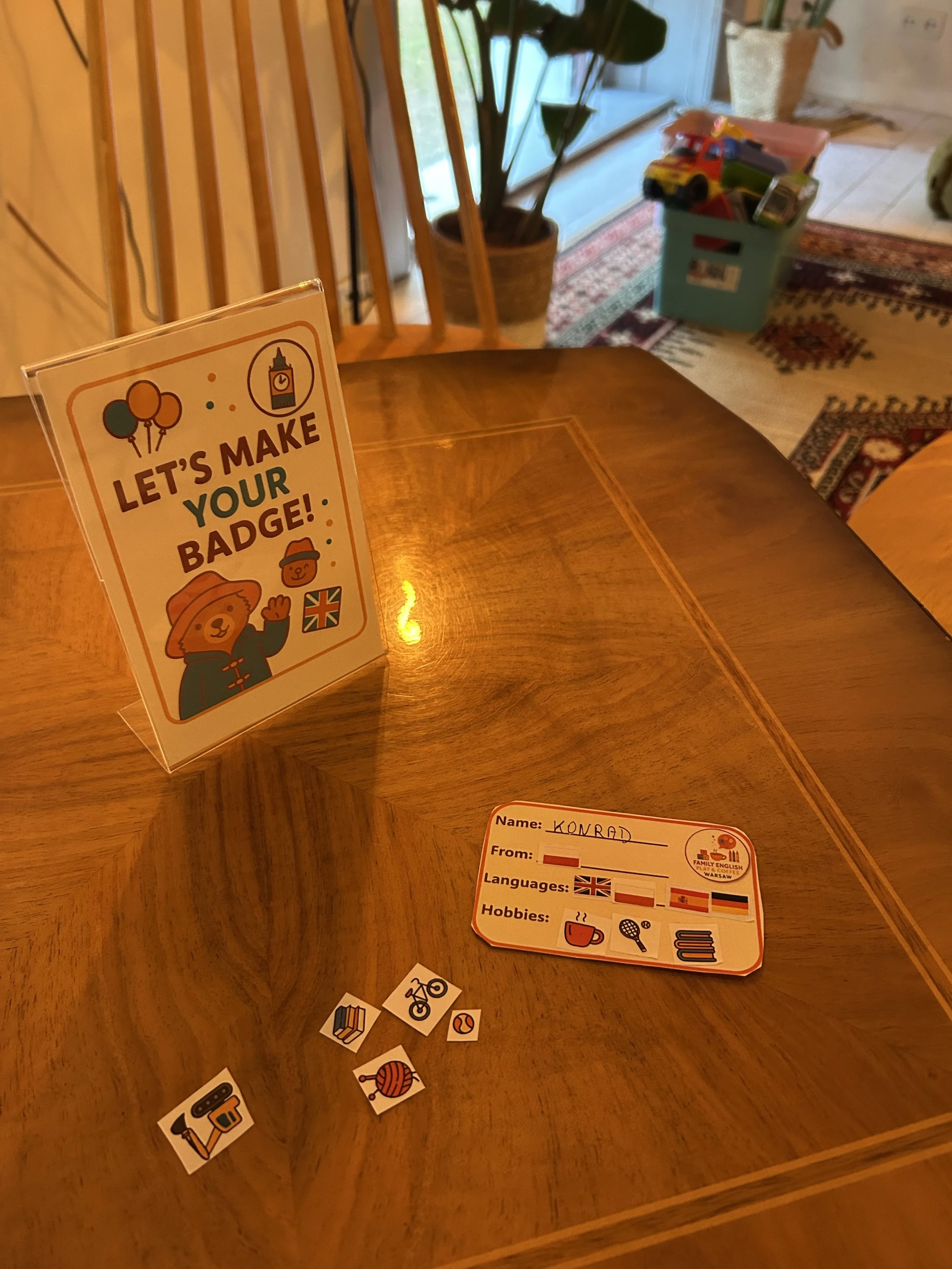 Family English Play & Coffee | English meetups for Polish and intenrational families in Warsaw