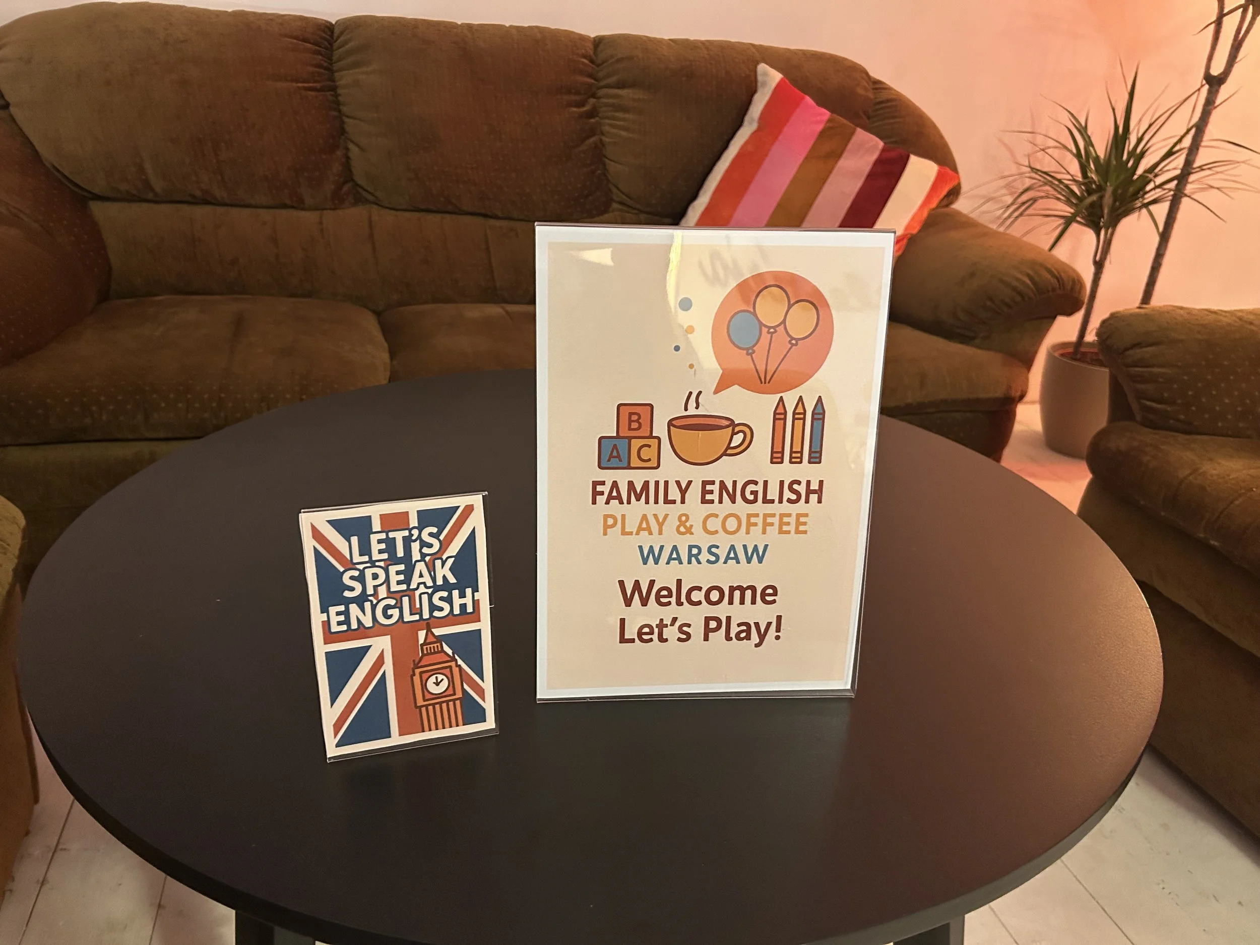 Family English Play & Coffee | English meetups for Polish and intenrational families in Warsaw