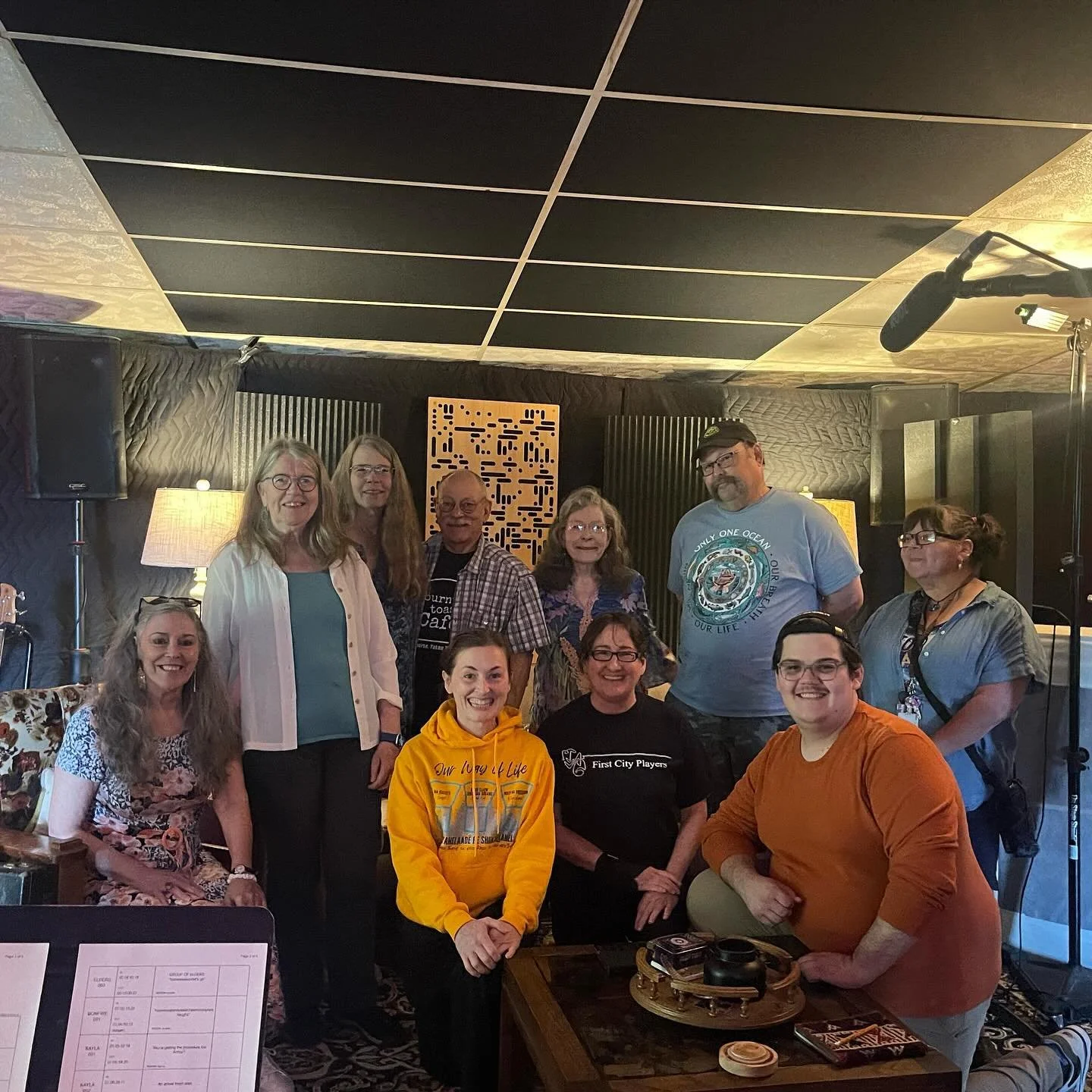 A wrap on ADR for @theladderfilm (dir. Emilio Miguel Torres) recorded in Ketchikan, AK and Seattle, WA! Thank you to our group elders, group teens, and lovely cast for coming back to re-record lines! 

Thank you Kyle Bailey and Northlandia for the us