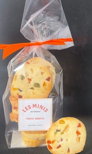 Sablés fruits confits