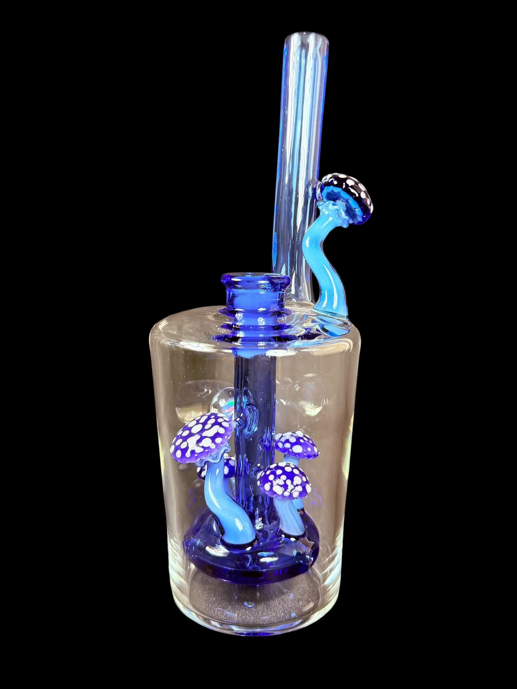Mushroom Terrarium Cup Brilliant Blue