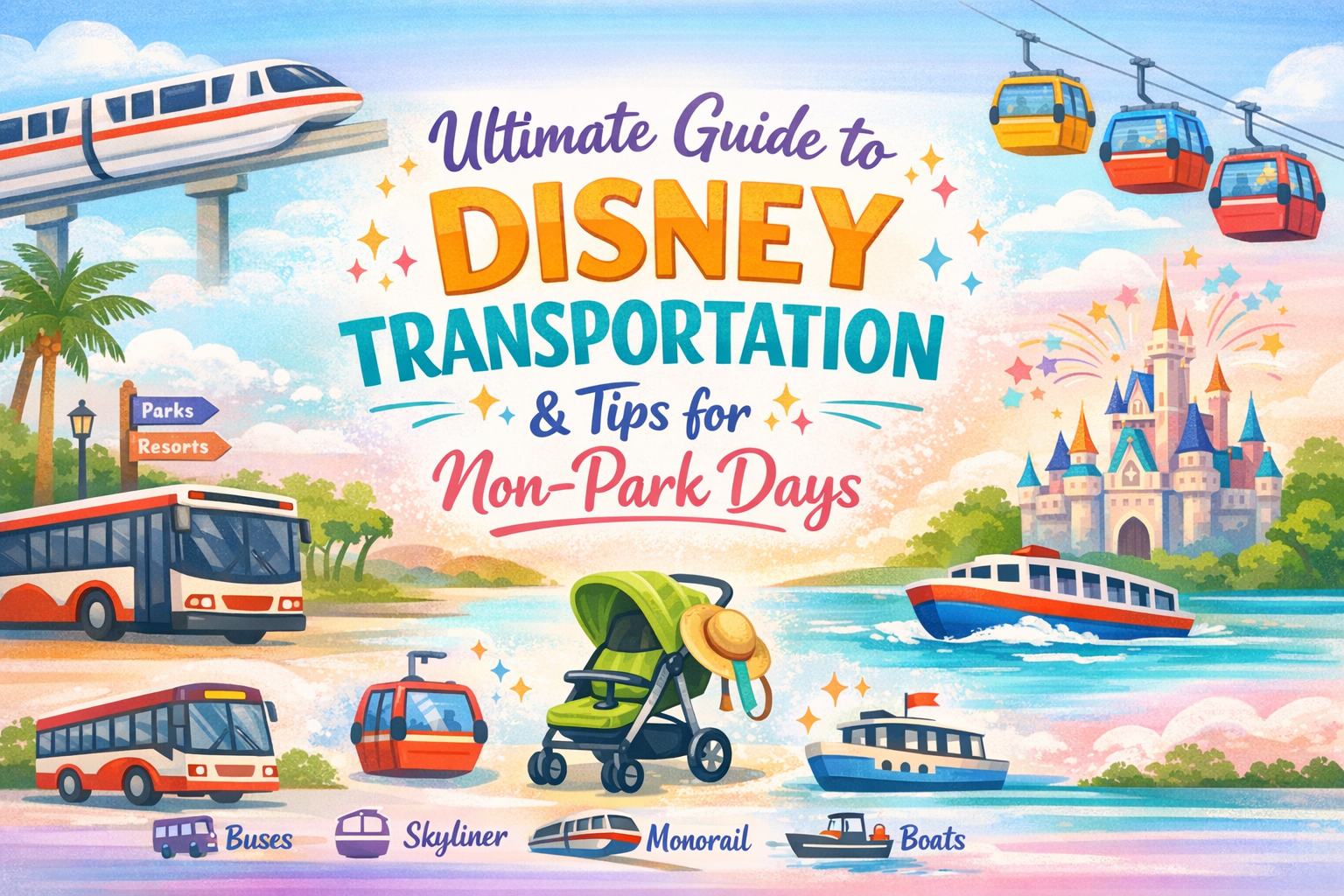 The Complete Guide to Getting Around Disney — And Making the Most of Your Days