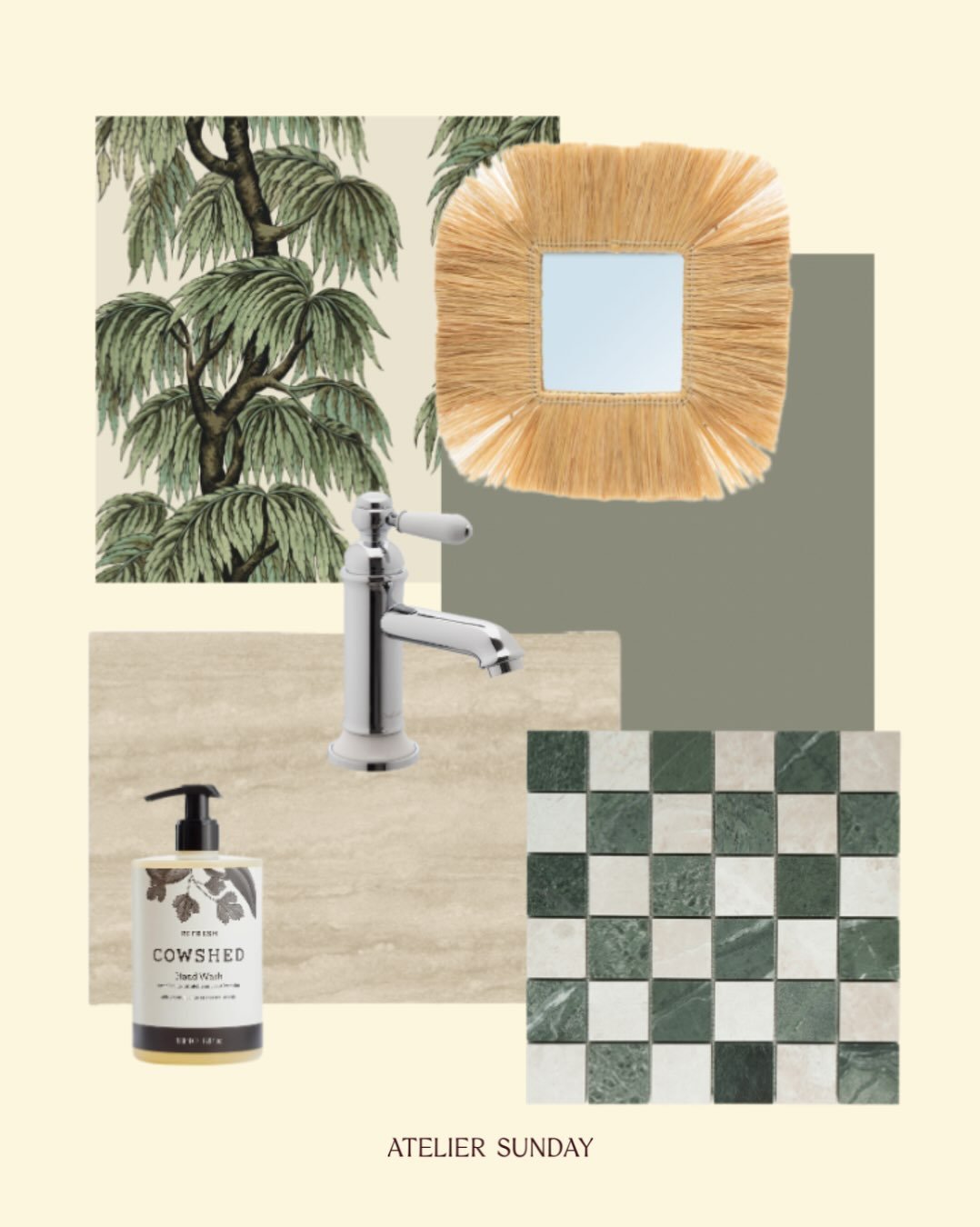 Kleine ruimte, grote persoonlijkheid 〰️ vergeet de wc niet, juist hier kun je uitpakken.

Een behang dat je in de woonkamer misschien n&eacute;t te spannend vindt, of die uitgesproken tegelvloer: dit is een goede plek ervoor.

In dit ontwerp brengt h