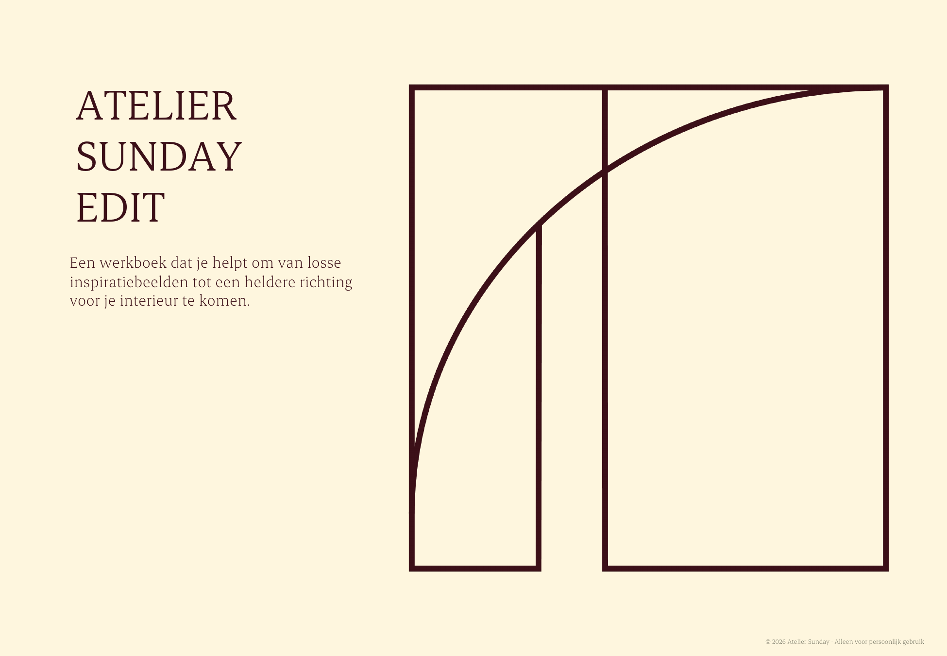 Atelier Sunday Edit