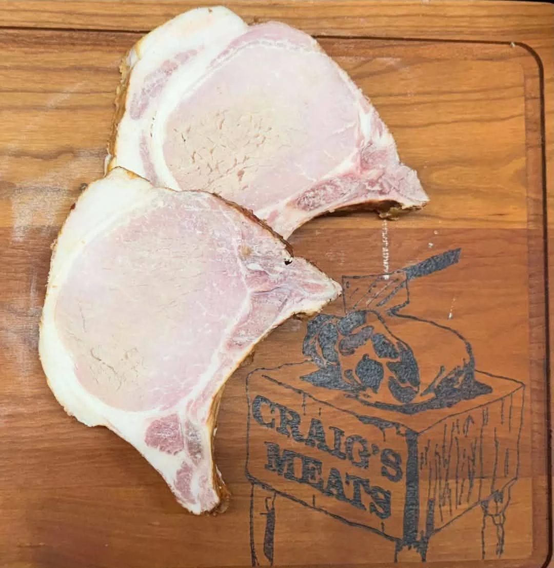 SMOKED BONE IN PORK CHOPS-*$4.59/LB*