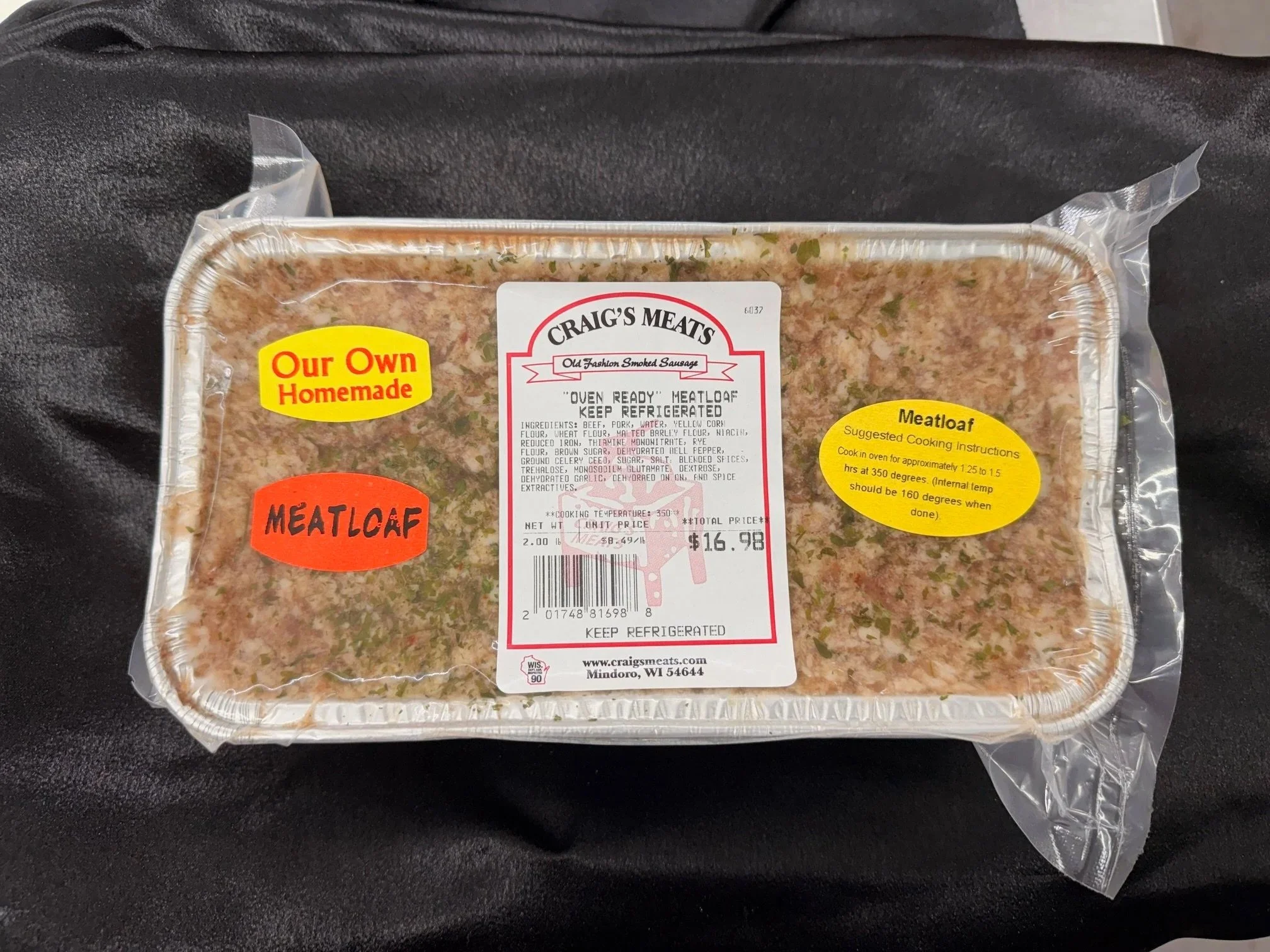 MEATLOAF-*$6.99/LB*