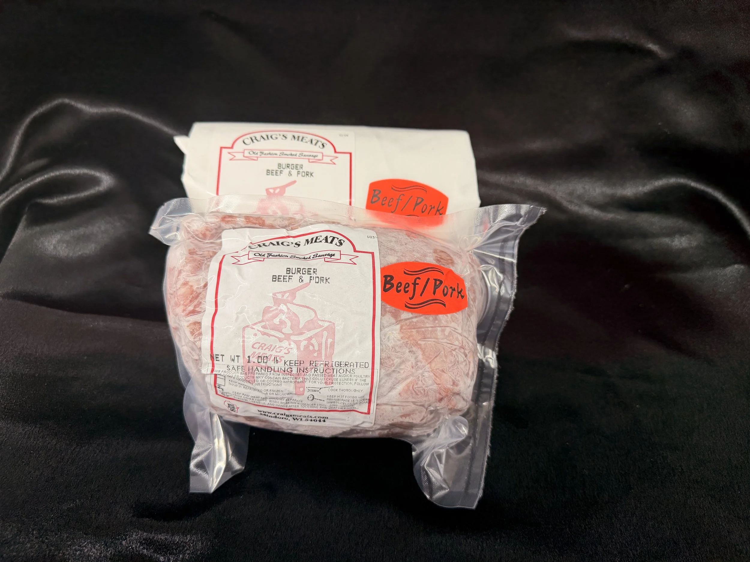 BEEF & PORK BURGER-*$4.79/LB*