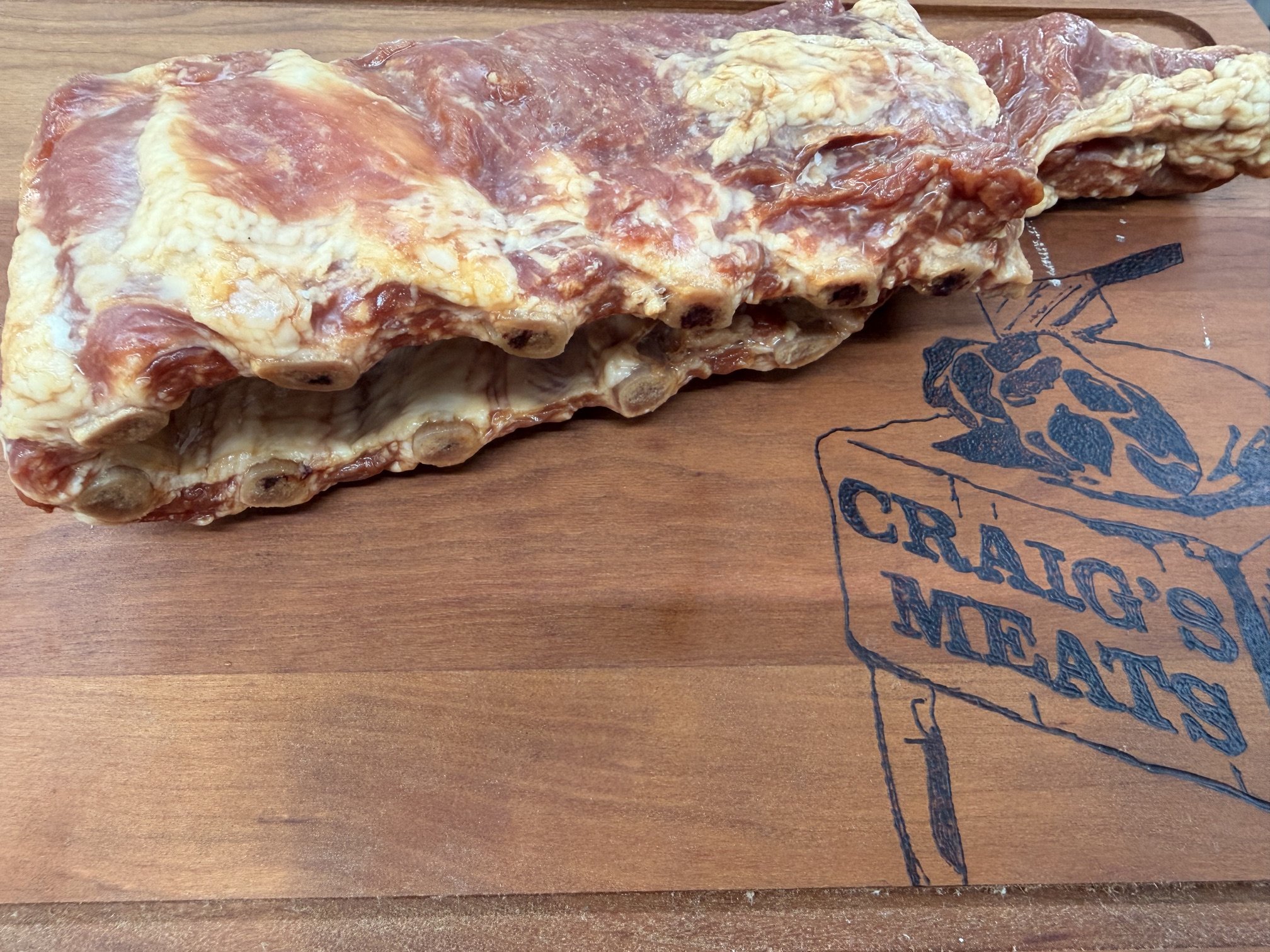 SMOKED SPARE RIBS-*$3.89/LB*