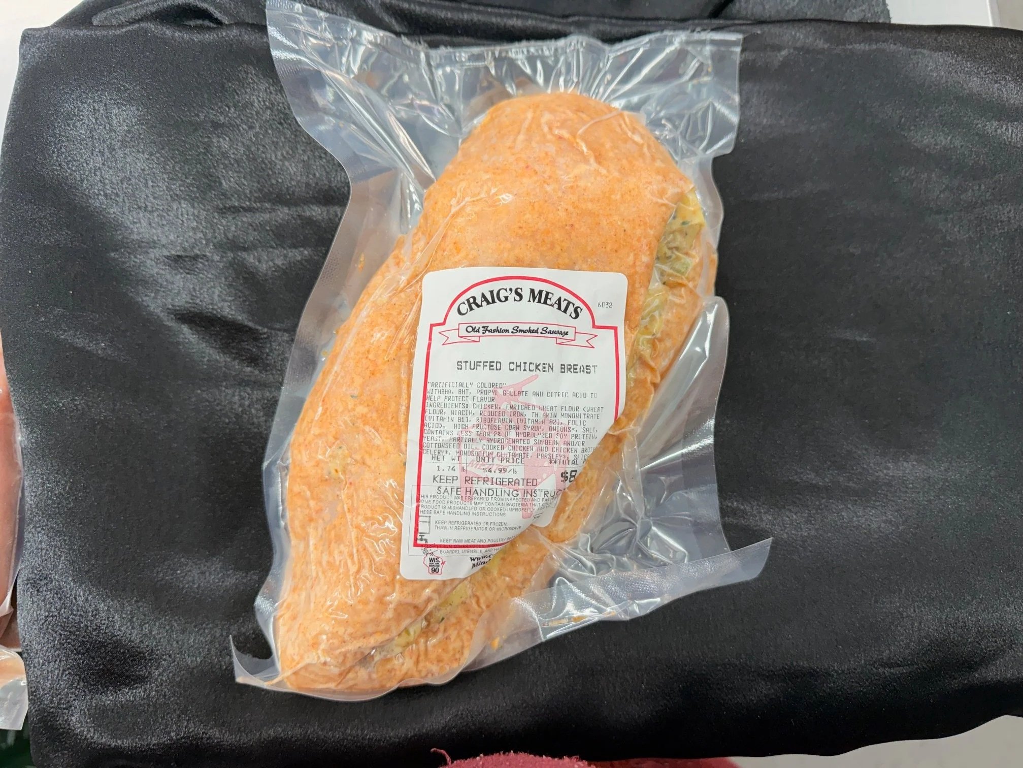 STUFFED CHICKEN BREAST-*$4.99/LB*