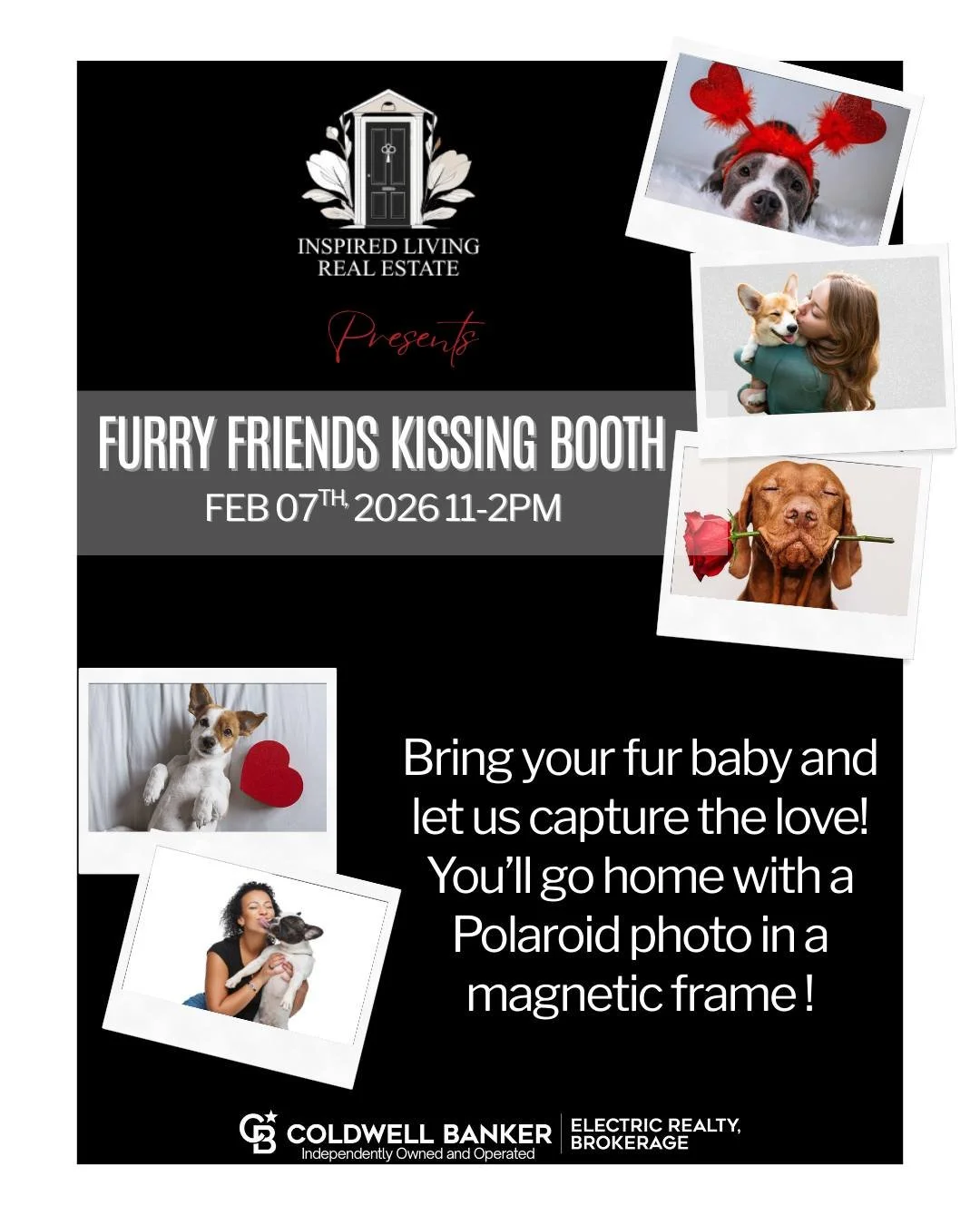Bring your fur baby and let us capture the love! You&rsquo;ll go home with a FREE Polaroid photo in a magnetic frame, because these moments deserve a spot on the fridge.

We&rsquo;ll also be accepting pet donations in support of our Homes for Pets In
