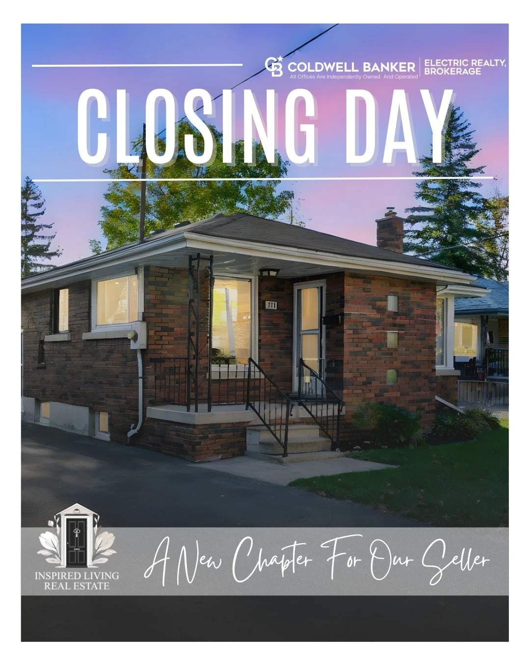 Closing day vibes ✨🏡 Thankful for our client's trust and impeccable taste&mdash;this home truly spoke for itself with just minimal staging and thoughtfully designed upgrades. Ready for a new beginning, and we&rsquo;re honoured to have been part of t