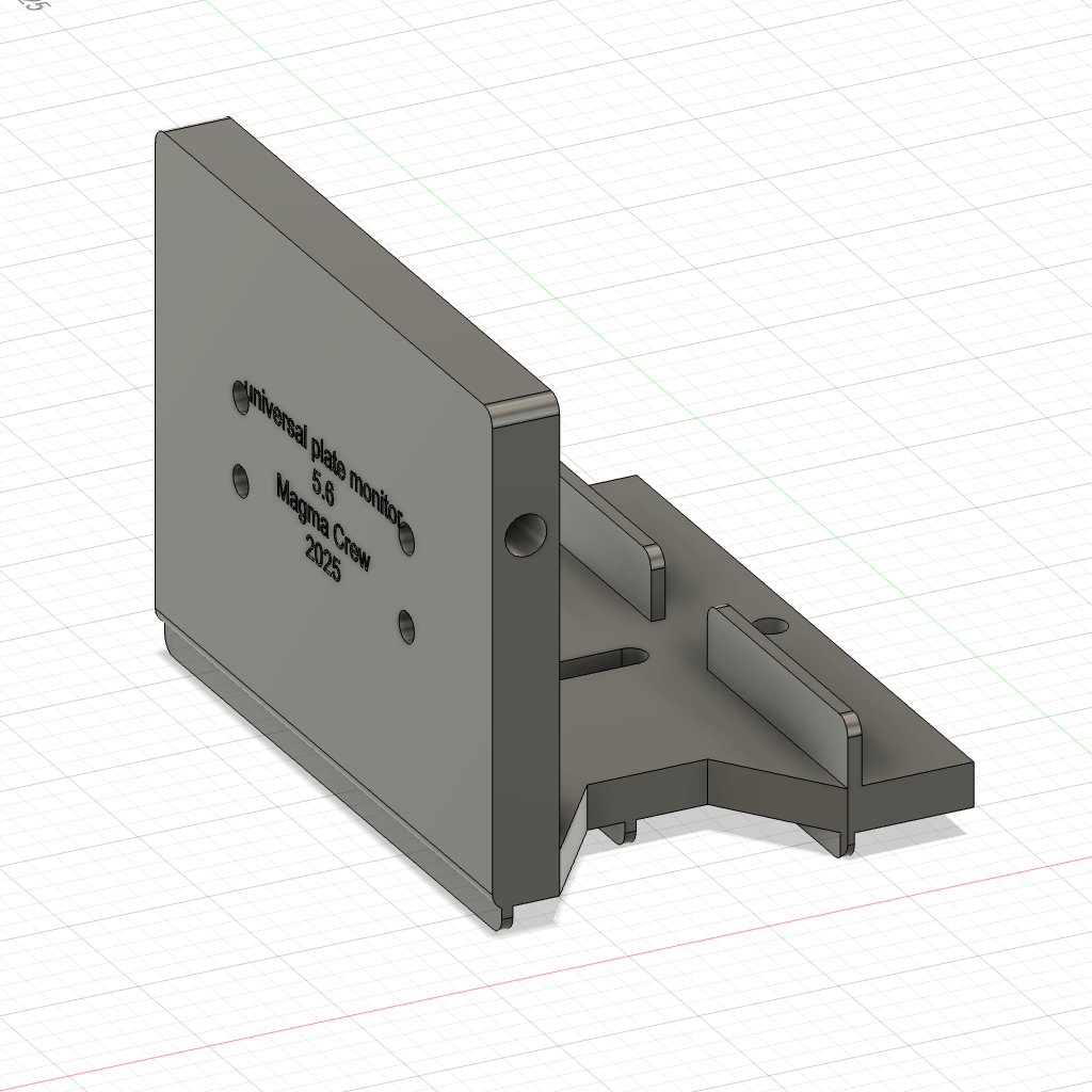 Universal mount plate