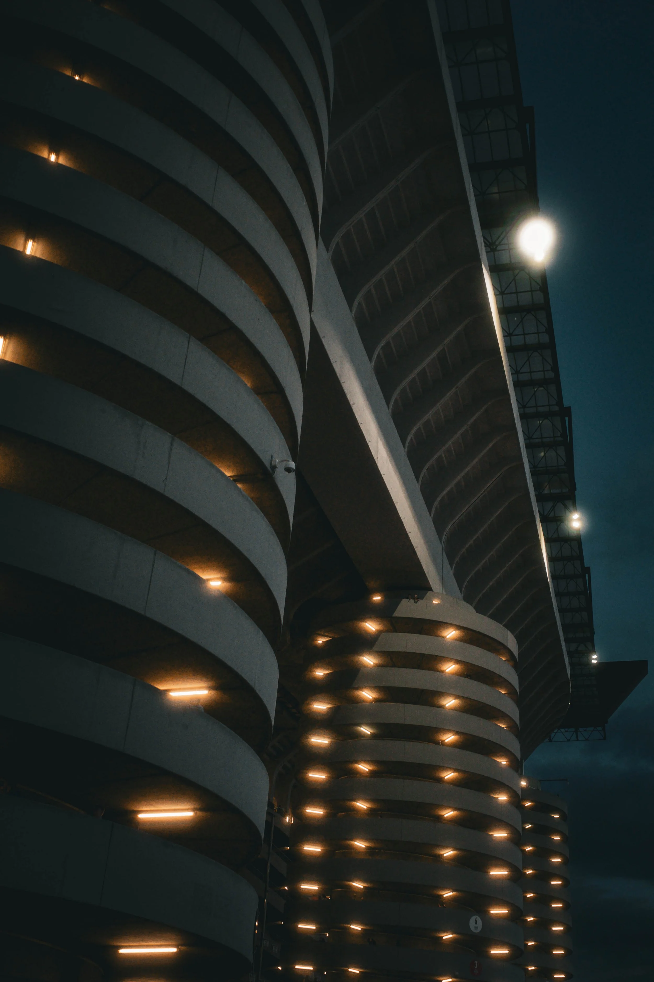 San Siro lights