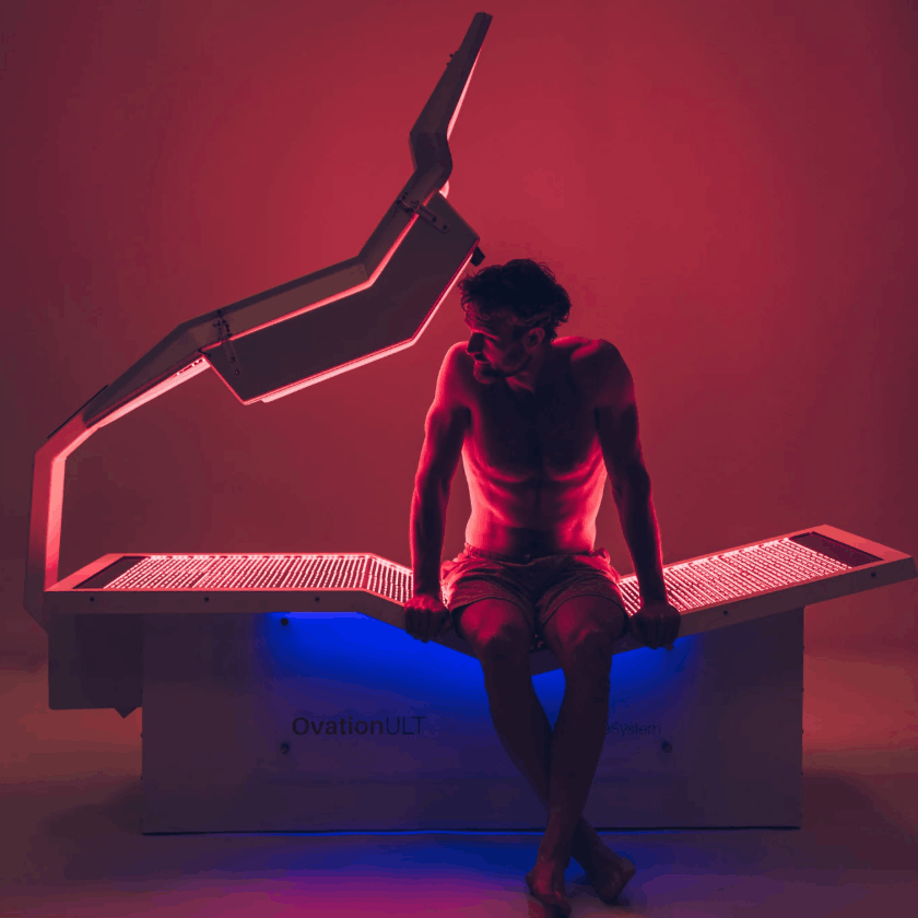 OvationULT Infrared Light Bed Sessions Punch Card