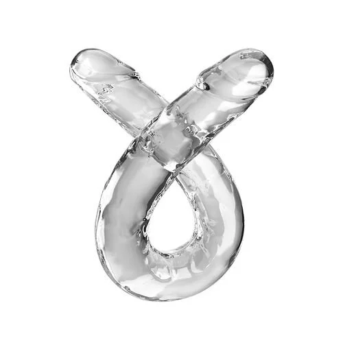 double gode transparent (plusieurs taille)
