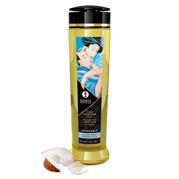 shunga-huile de massage 240 ml