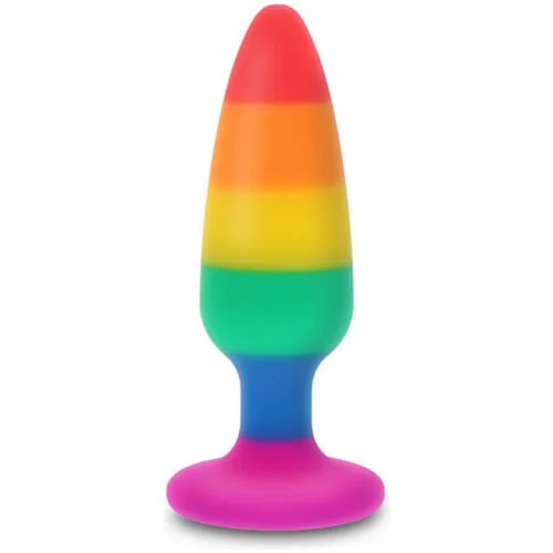 plug drapeau LGBT 8,5 cm ou 10,5 cm