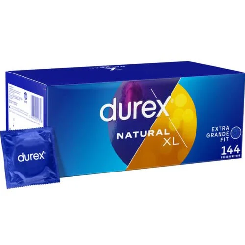 durex natural XL 12/144 unités