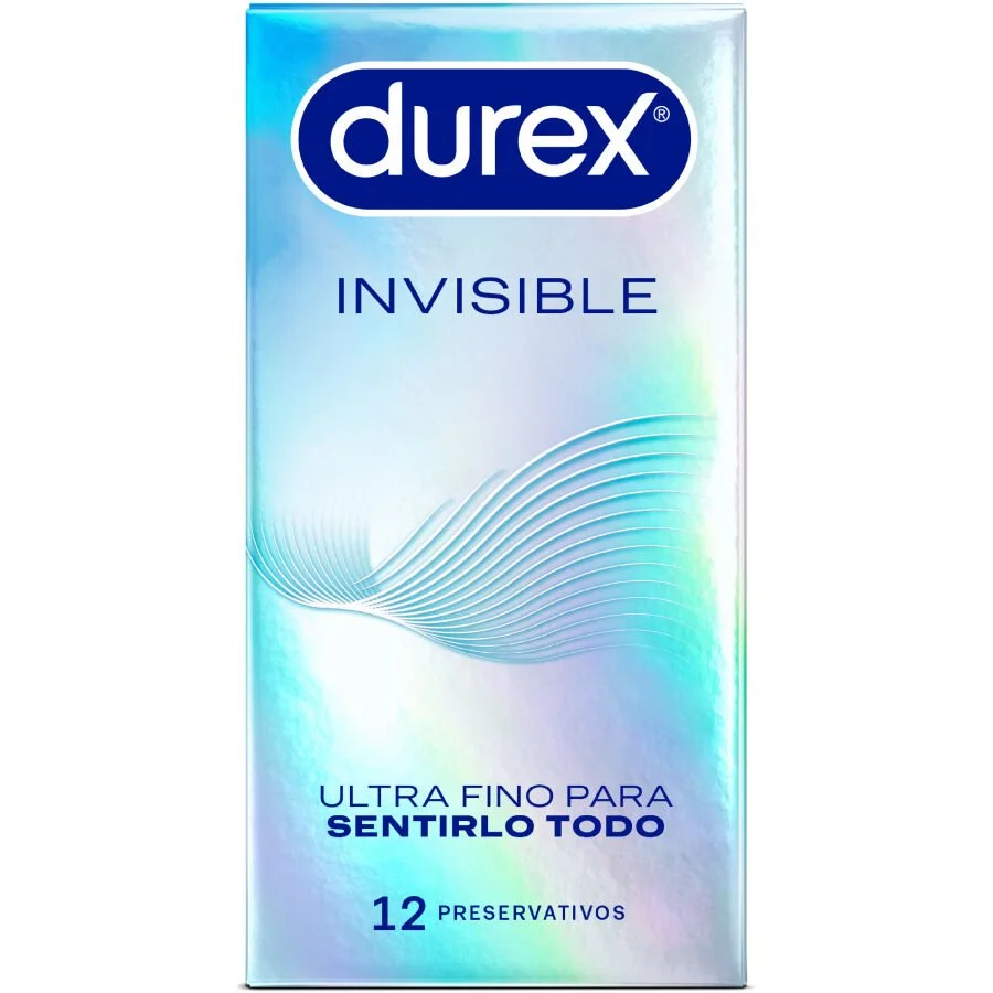 durex invisible 3/12 unités