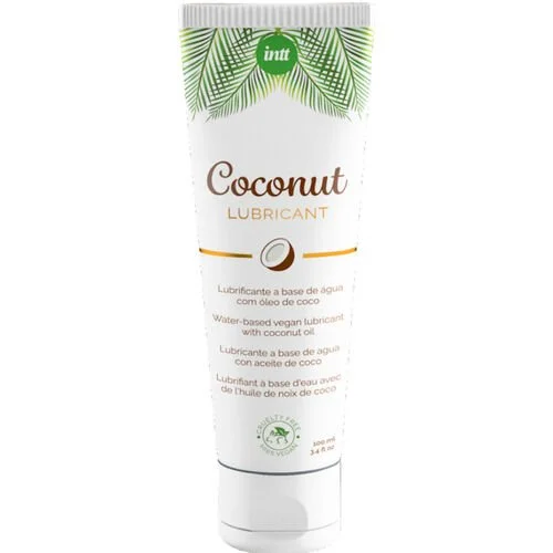 lubrifiant végétalien base d'eau saveur intense de noix de coco