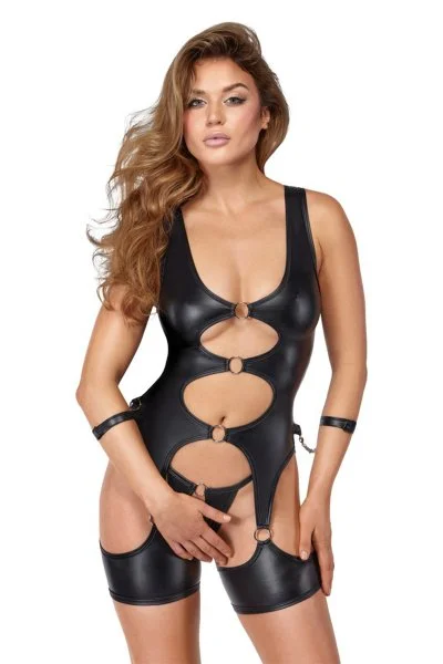 ensemble BDSM noir S/M/L/XL