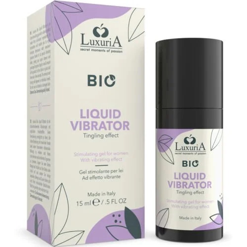 luxuria gel bio stimulant pour son effet vibrant 15ML