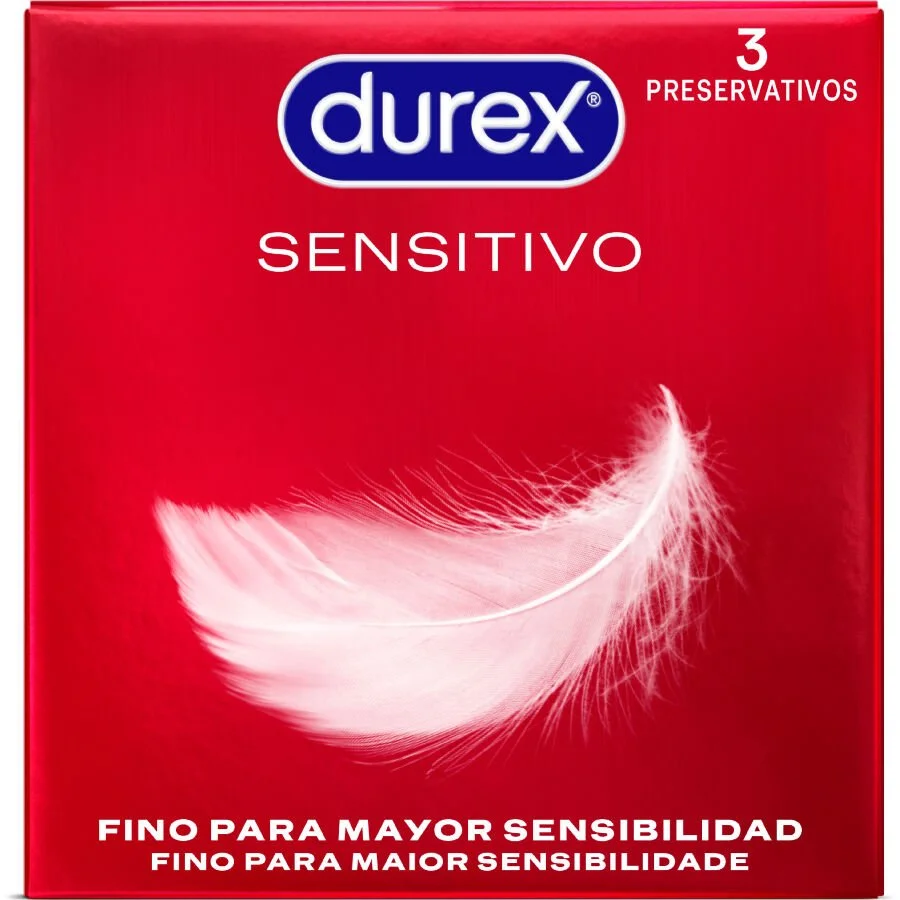durex sensitivo 3/6/10/12/24/144