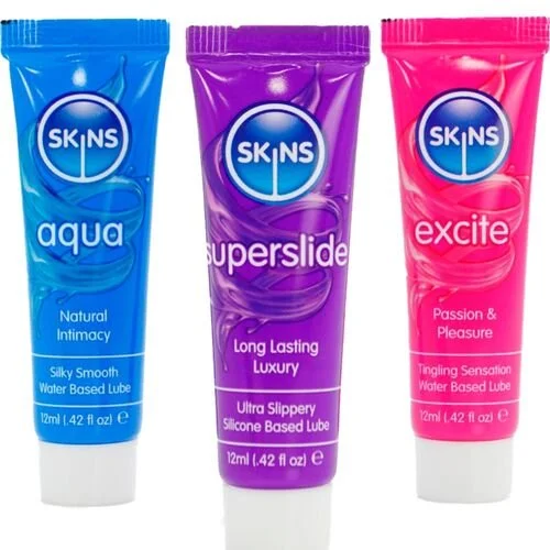 kit de lubrifiants vital pour la peau(aqua,superslide et excite) 3x12ML