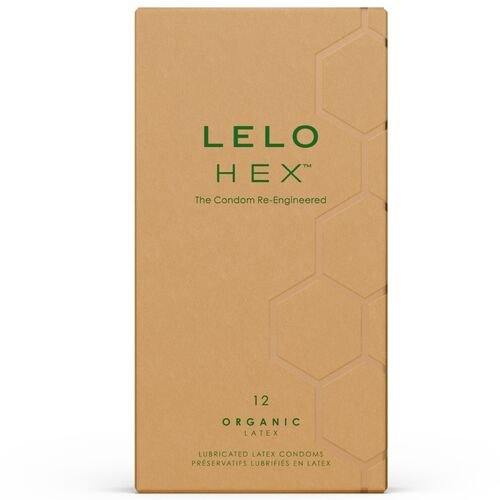 lelo hex boîte de préservatifs biologiques 3/12/36 unités