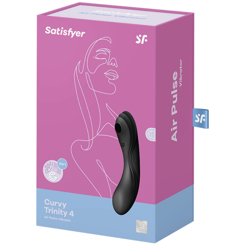 Satisfyer-stimulateur et vibrateur curvy