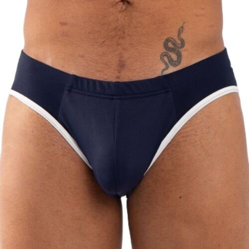 slip marine et blanc S/M/L/XL